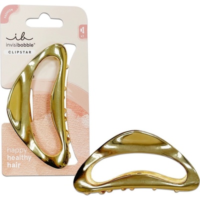 invisibobble Clipstar Gold Luxe skřipec do vlasů 1 ks