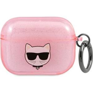 Karl Lagerfeld Калъф Karl Lagerfeld KLA3UCHGP Glitter Choupette за Apple AirPods 3, р (KF000641)