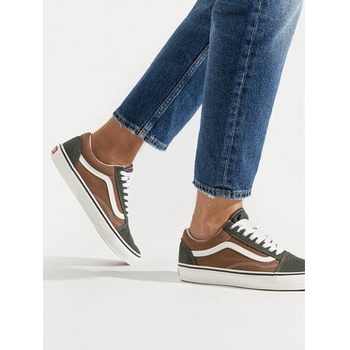 Shoe Vn0a4bv5v4t Patumoil Vans Shoes Vans Bambini Zalando Vans Old Skool Canvas/ Suede Pop  Brown/ Multi