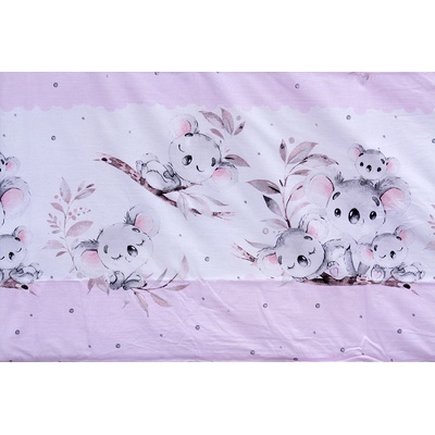 Scarlett povlečení Koala růžové 100 x 135 cm – Zboží Mobilmania