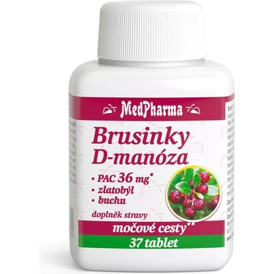 MedPharma Brusinky D-manóza 37 tabliet