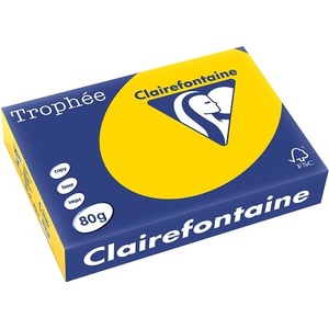 TROPHEE Копирна хартия Trophee жълто A4 80 гр. 100 л, 1780