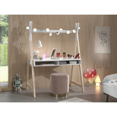 Vipack detský Kiddy Tipi biely / prírodný