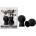 NMC Nippless Silicone Nipple Sucker Set Black 2pcs