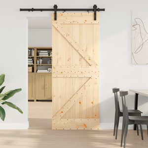 vidaXL Преплъзваща се врата NARVIK 85 x 210 см (152, 5 см) (3445204)