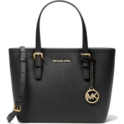 Michael Kors kabelka Jet Set Travel Extra-Small Top-Zip Tote Bag Black