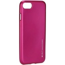 Pouzdra a kryty na mobilní telefony Pouzdro Goospery Mercury i-Jelly Apple iPhone 7 - růžové