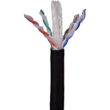 Alantec KIU6OUTZ305 Cat6 U/UTP (UTP), 305m, černý