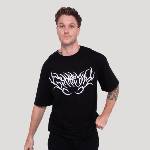 GymBeam Мъжка тениска Thorn Black XL