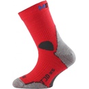 Lasting TJD 306 červená merino ponožka junior slabší