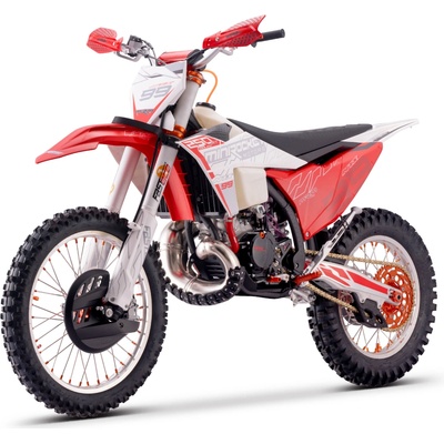 MiniRocket NTX99 MT250 – ostrý 2-taktný cross motocykel 224cc s výkonom 32 koní Červená