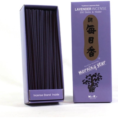 Nippon M/S japonské vonné tyčinky Lavender 200 ks – Zboží Mobilmania