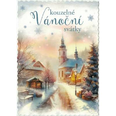 Pohlednice vánoční Kouzelná