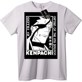 NOONEBRAND Тениска Kenpachi 11-та дивизия - 4XL, Black