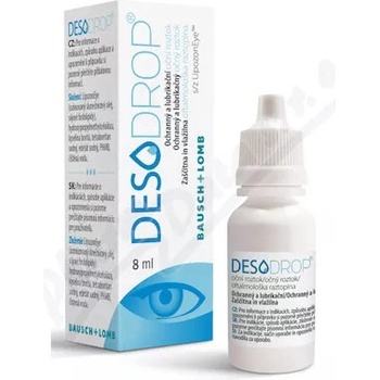 Desodrop ochranný a lubrikačný očný roztok 8 ml