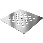 Mexen Stone+ покривна плоча за душ кабина, четкано оръдейно сиво - 44910066 (44910066)