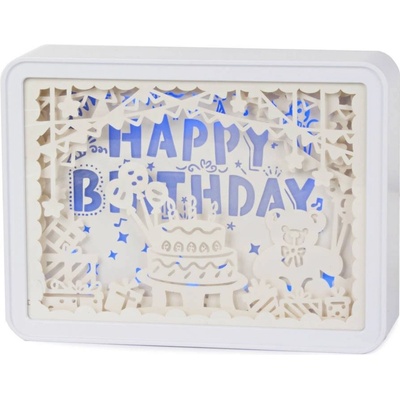 Verk 24185 LED tabuľa s podsvietením Happy Birthday