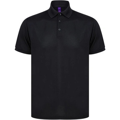 Henbury pánské polo tričko H465 Black