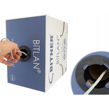 Image 1 of BITNER UTP BITNER Cat. 5e 24AWG Сив, меден кабел (UTP BITNER Cat.5e)