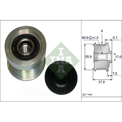 Předstihová spojka Schaeffler INA 535 0072 10 IN 535007210