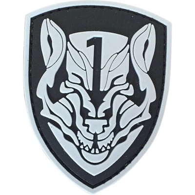 WARAGOD Medal of Honor AFO PVC nášivka, šedá