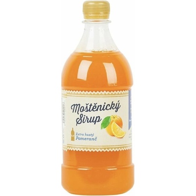 Moštěnický sirup Sirup pomaranč 0,7 l