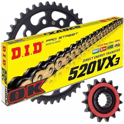 D.I.D Řetězová sada Honda XL 750 Transalp 23-24