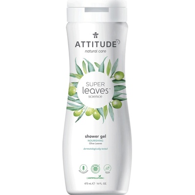 Attitude Super Leaves přírodní tělové mýdlo s detoxikačním účinkem olivové listy 473 ml