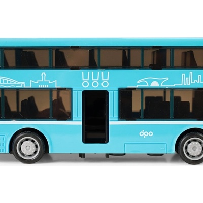Rappa Dvoupatrový autobus doubledecker DPO Ostrava 20 cm – Zboží Dáma