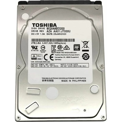 Toshiba MQ04 2TB, MQ04ABD200