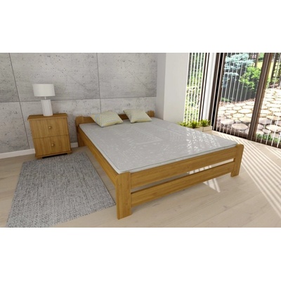 ComfortMatrace Helena + rošt masiv borovice barva olše