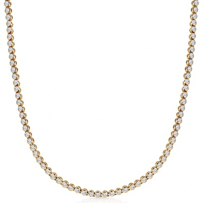 SAVICKI Колие Savicki: злато 585, цирконий