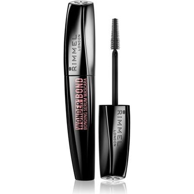 Rimmel Wonder'Bond спирала за обем и удължаване на мигли за стимулиране растежа на миглите цвят Brown 11ml