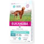 EUKANUBA Daily Care Adult Sensitive Digestion - Пълноценна суха храна за израснали кучета с чувствително храносмилане, с пилешко месо, 12 кг