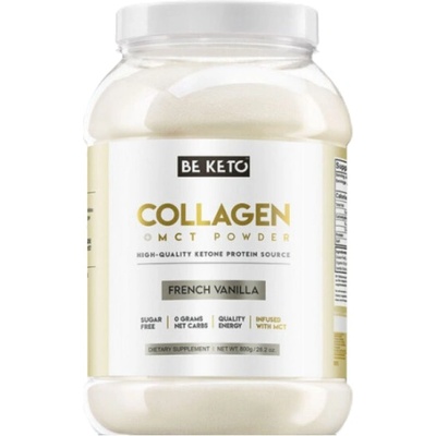 BeKeto Keto Collagen + MCT Powder [800 грама] Френска ванилия