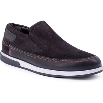 Alexander garcia Мъжки ежедневни обувки от естествен набук - Черни 20230321157 (382646_Черно)