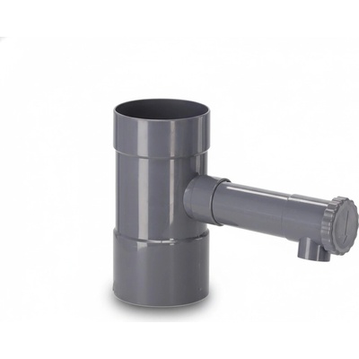 Garden Line Sběrač dešťové vody 80 mm šedý