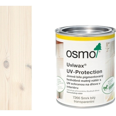 Osmo 7266 Uviwax UV ochrana 0,75 l Bielý smrek