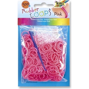 Loops Gumičky 500 ks - růžová