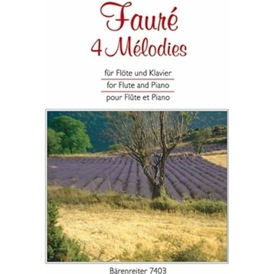 4 Mélodies pro flétnu a klavír