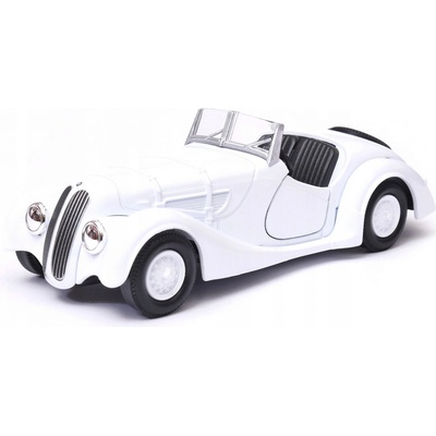 Model auta Welly BMW 328 červený 1:34