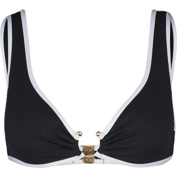 Seafolly Дамско бикини горнище Seafolly Women's Beach Bound Ring Front Tank Bikini top - Black - размер 34 (EU) (150-4245-0111)