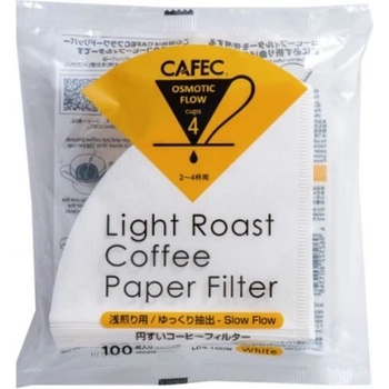 Cafec Light Roast хартиени филтри - 02 (LC4-100W)