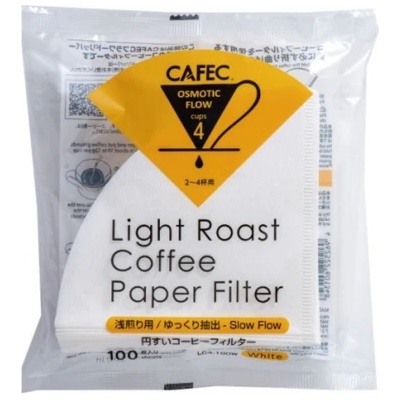 Cafec Light Roast хартиени филтри - 02 (LC4-100W)