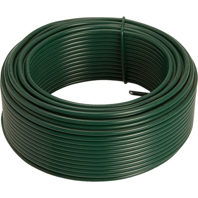 Vázací drát, zelený, ø 2,8 mm × 25 m, plastifikovaný 505792