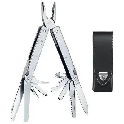 Victorinox Швейцарски джобен инструмент Victorinox SwissTool, назъбено острие (3.0323.L)