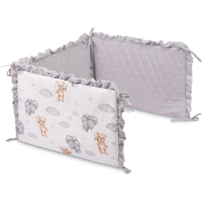 Sensillo Обиколник За Легло Меченце Сиво Sensillo (SILLO-2231068)