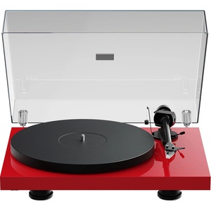 Pro-Ject Грамофон Pro-Ject Debut EVO 2 (Pick it MM EVO) - червен гланц (9120129864930) - vsystem