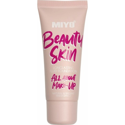 Miyo Beauty Skin All About Make-Up dlhotrvajúci make-up 02 Shell 30 ml