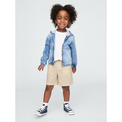GAP Baby къси панталони от лен GAP GAP | Bezhov | Момчешки | 110